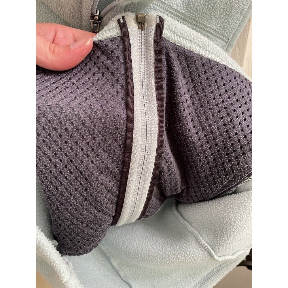 Patagonia Women Blue  Synchilla Fleece Vest Full Zip Mock Neck 25163f6 Small - Picture 8 of 9